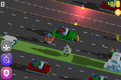 Crossy Slopes & Snowy Roads - Jump the Road again like in the old Froggy Arcade Games screenshot 2