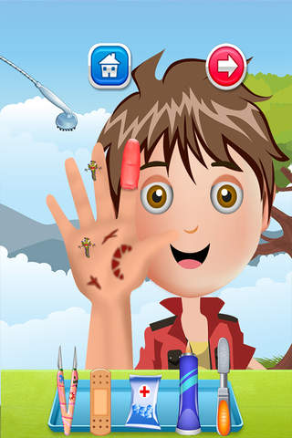 Nail Doctor Game for Kids: Bakugan Version screenshot 2