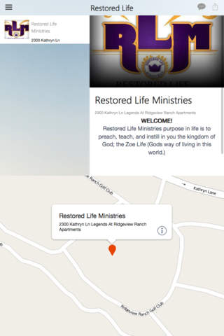Restored Life Ministries screenshot 3