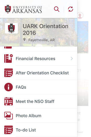 UARK Orientation 2017 screenshot 4