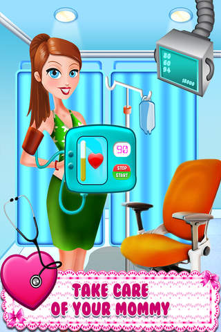 Mommy's Newborn Baby Birth Care Games & Ice Queen's Infant Child Salon Doctor screenshot 4