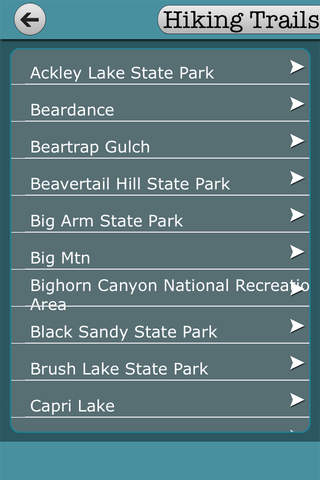 Montana - Campgrounds & Hiking Trails screenshot 4