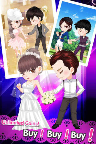 Bride And Groom - Romantic Lovers Dressup Secret, Girl Games screenshot 4