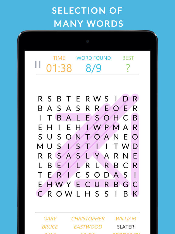 Word Search New! на iPad