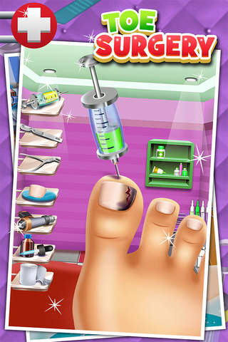 Mommy's Doctor Surgery Salon & Foot Spa Kids Games screenshot 2