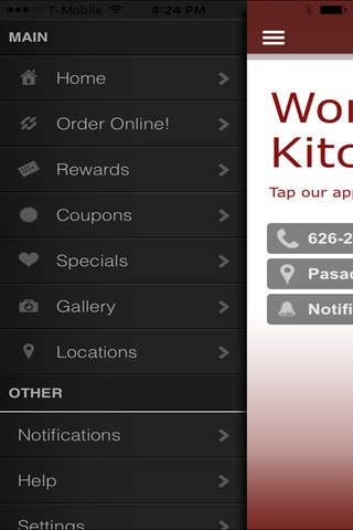World Pizza Kitchen - CA screenshot 2