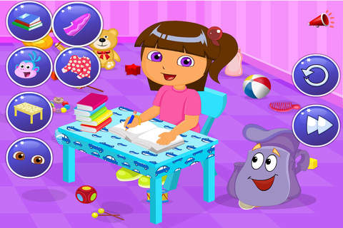 小公主苏菲亚的学习时光 - 小孩子学画画，收拾房间，换衣服游戏，趣味儿童游戏免费 screenshot 3
