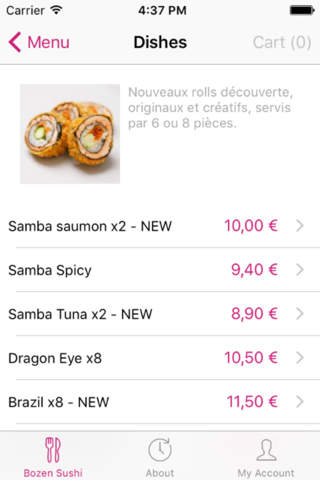Bozen Sushi screenshot 3