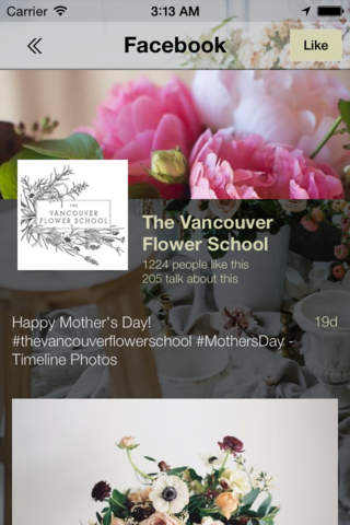 The Vancouver Flower School screenshot 2
