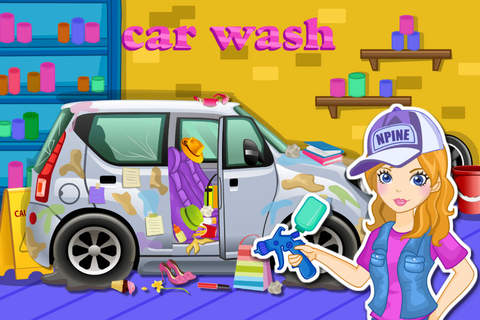 Clean Up Car Wash－Funny Car Clean Up And Care screenshot 2