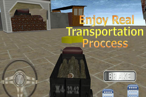 Wood Transporter Truck Simulator – Drive logging lorry in this ultimate driving game screenshot 3