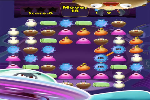 Cute Monster Burst - Match 3 Adventure screenshot 3