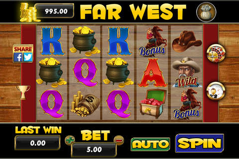 Big Western Slots - Roulette - Blackjack 21 screenshot 2