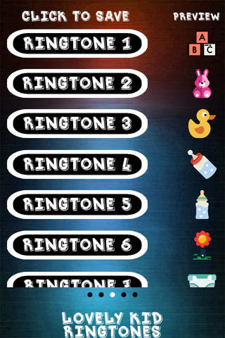 Lovely Kid Ringtones screenshot 3