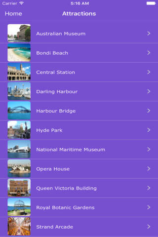 Sydney - holiday offline travel map screenshot 2
