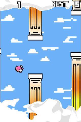 Flappy Heaven Pig screenshot 2