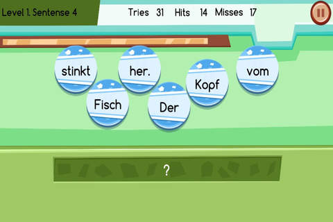 Make Sentences - In German Prof screenshot 2