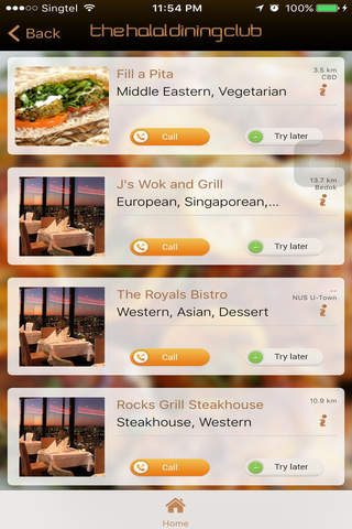 The Halal Dining Club App screenshot 2