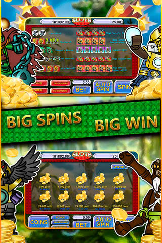 Slot Machines & Poker Mega Casino “ Lego Legends of Chima Slots Edition ” Pro screenshot 2
