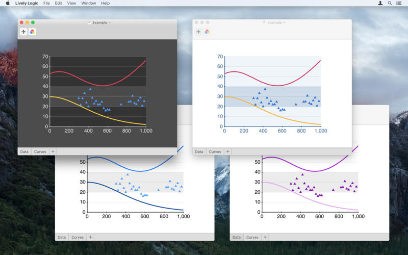 Lively Logic for Mac 1.4.2 激活版 - 易用的统计数据图表绘制工具