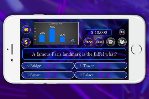 Millionaire Knowledge Quiz screenshot 4
