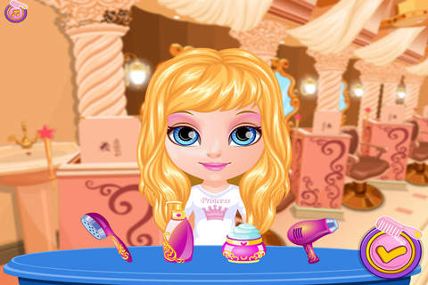 安娜的童话公主发型 - 时尚美发设计沙龙与脸型搭配，女生儿童教育小游戏免费 screenshot 3