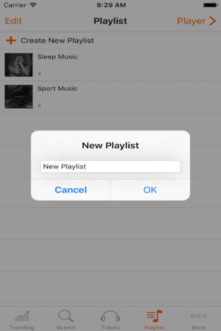 Favorite Music Streamer - Music Player & Playlist Manager ( Lite ) screenshot 4