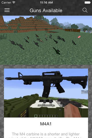GUN MODS for Minecraft PC Edition - Epic Pocket Wiki & Mods Tools for MCPC screenshot 3