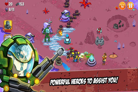 Aliens Defence Game screenshot 3
