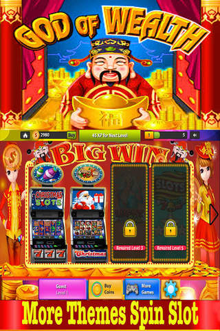 Games Christmas Classic 999 Casino Slots: Free Game HD screenshot 3
