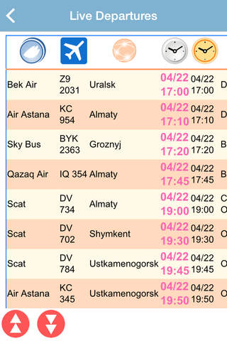 Astana Airport Flight Status Live screenshot 2