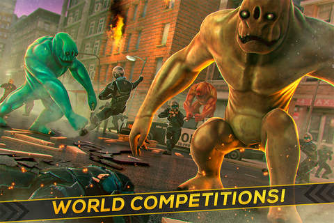 Monster Fighter Simulator | Free Monsters Battle Game vs. Soldiers screenshot 2