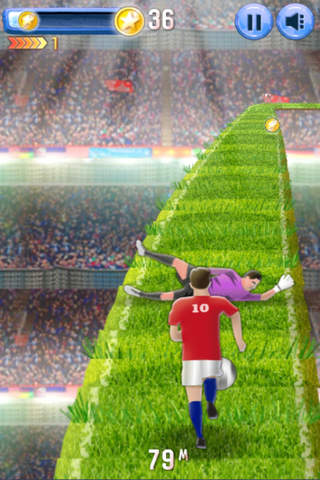 Football Games Parkour Soccer Shot screenshot 3