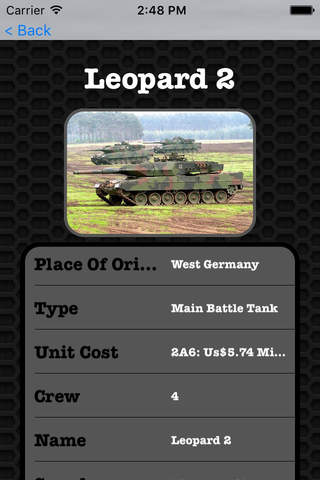 Leopard Tank Photos and Videos Premium | Watch and  learn with viual galleries screenshot 2