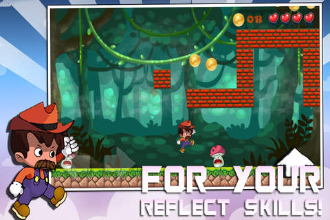 Cowboy Adventure - Free Addictive Running Game screenshot 2