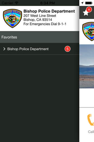 Bishop Police Department screenshot 2