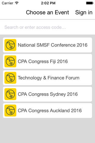 CPA Australia Events screenshot 4
