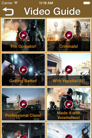 Gamer's Guide for Battlefield Hardline - unofficial fan guide app screenshot 4