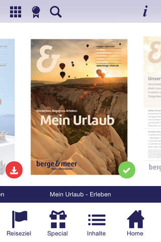 Berge & Meer Kataloge screenshot 2