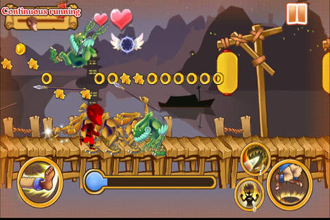 Monkey King Kungfu Run-Temple Adventure screenshot 3
