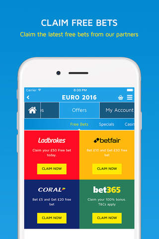 Best Odds, Tips, & Free Bets For Euro 2016 screenshot 4