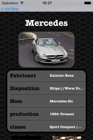 Best Cars - Mercedes SLC Edition Photos and Video Galleries FREE screenshot 2