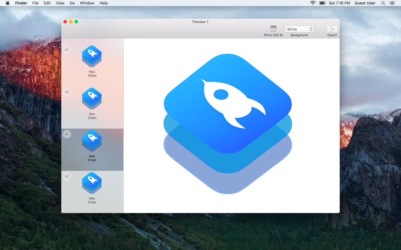 IconKit for Mac 8.0.5 激活版 - 图标快速生成工具
