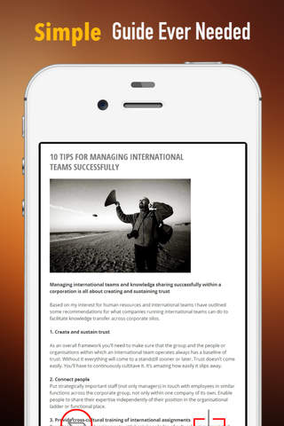 International Management Tips:Tips and Tutorial screenshot 2