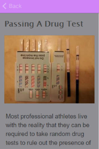 How To Pass A Drug Test. screenshot 2