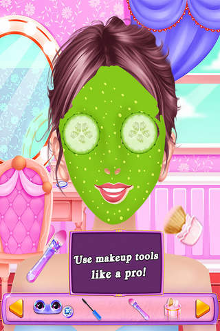 Princess Makeover Salon - Little Girl Beauty Back Spa Care screenshot 3