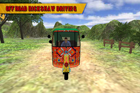 Off Road MountainTuk Tuk Rickshaw Auto Drive screenshot 3