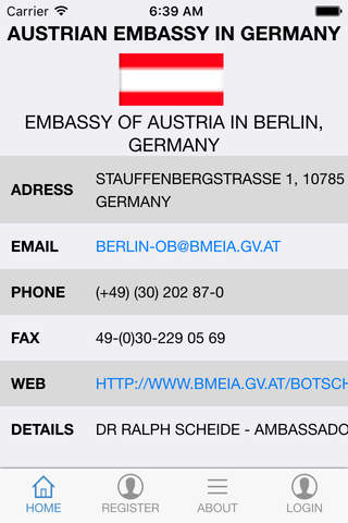Embassies screenshot 3
