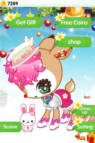 Christmas Deer - Game for girls screenshot 3