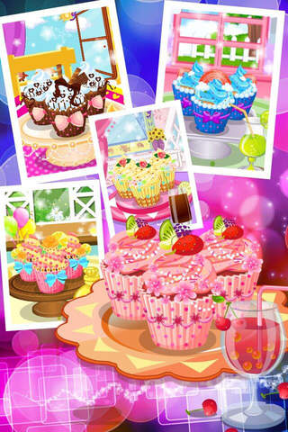 儿童节小蛋糕 - 女孩子的做饭、布置、甜品制作、装饰物语小游戏免费 screenshot 4